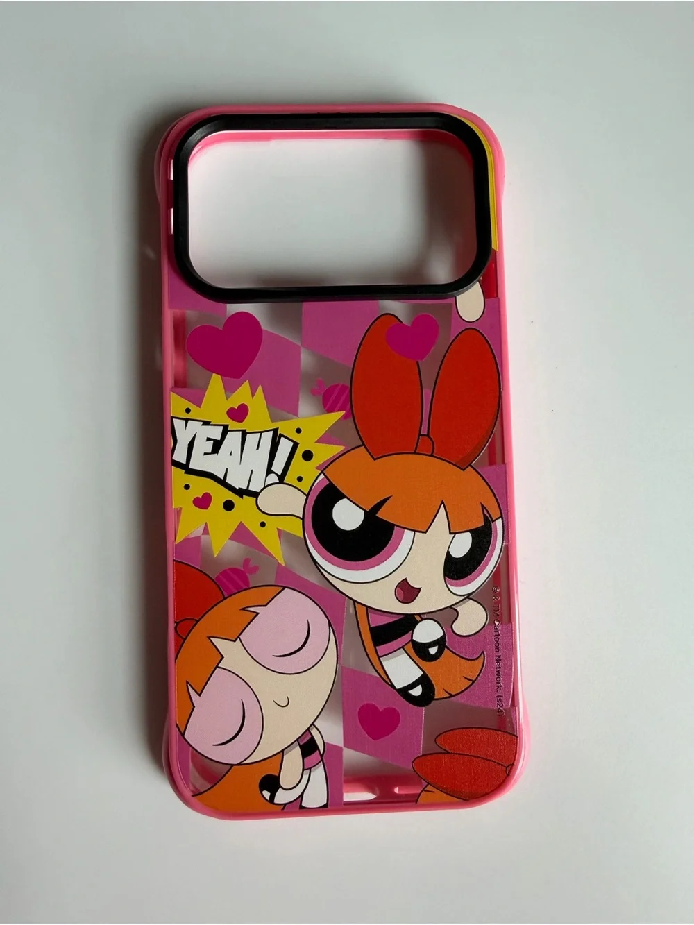 17 pro max Pink Cartoon Powerpuff Girls iPhone case